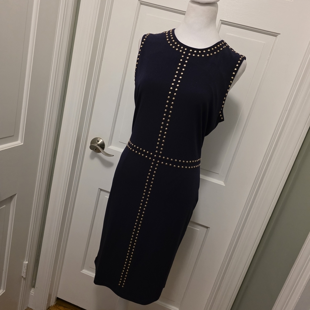 NWT Premise Deep Purple Knit Dress Size 8, Ret. $98